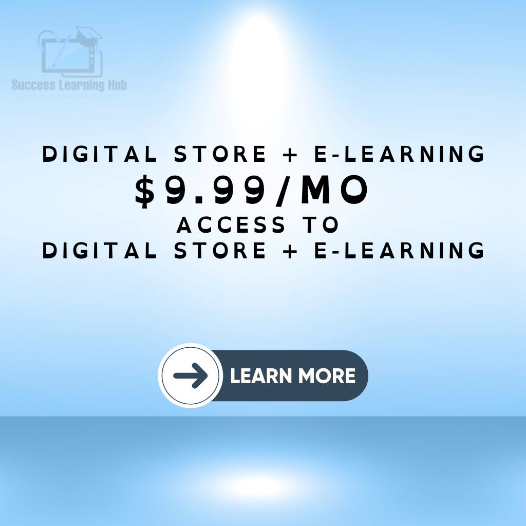 Full Access to Digital Store and E Learning